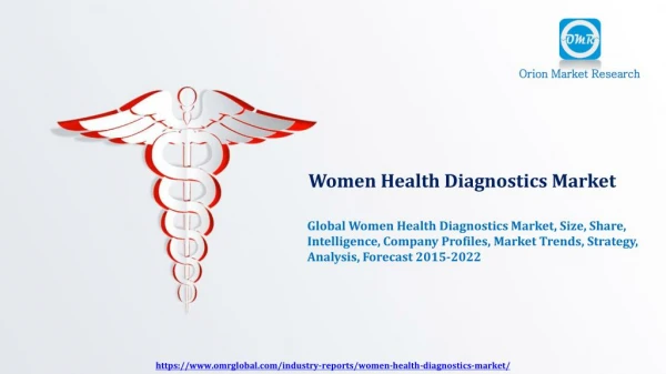 Global Women Health Diagnostics Market Research and Analysis 2015-2022