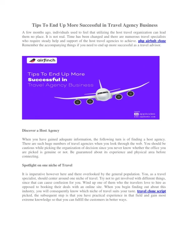 AirFinch - Exclusive Online Rental Booking Script