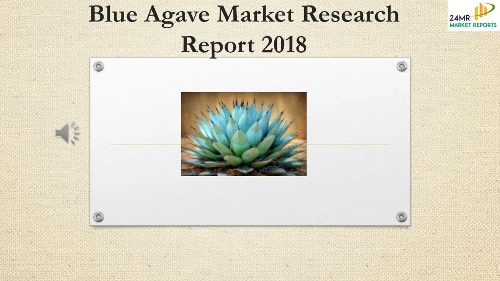 blue agave market research report 2018