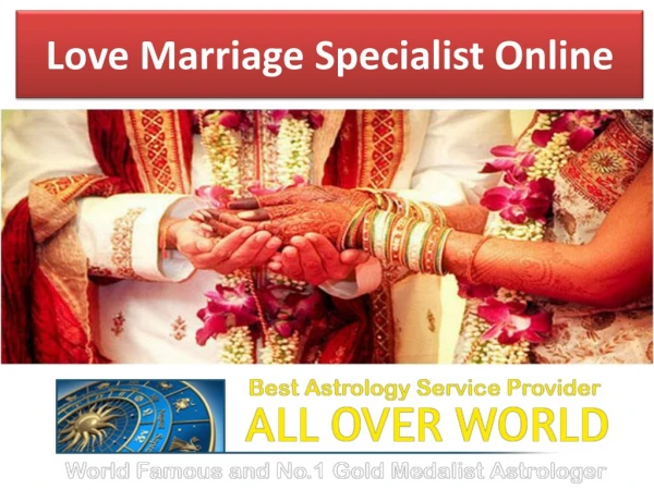 Love Marriage Specialist Online