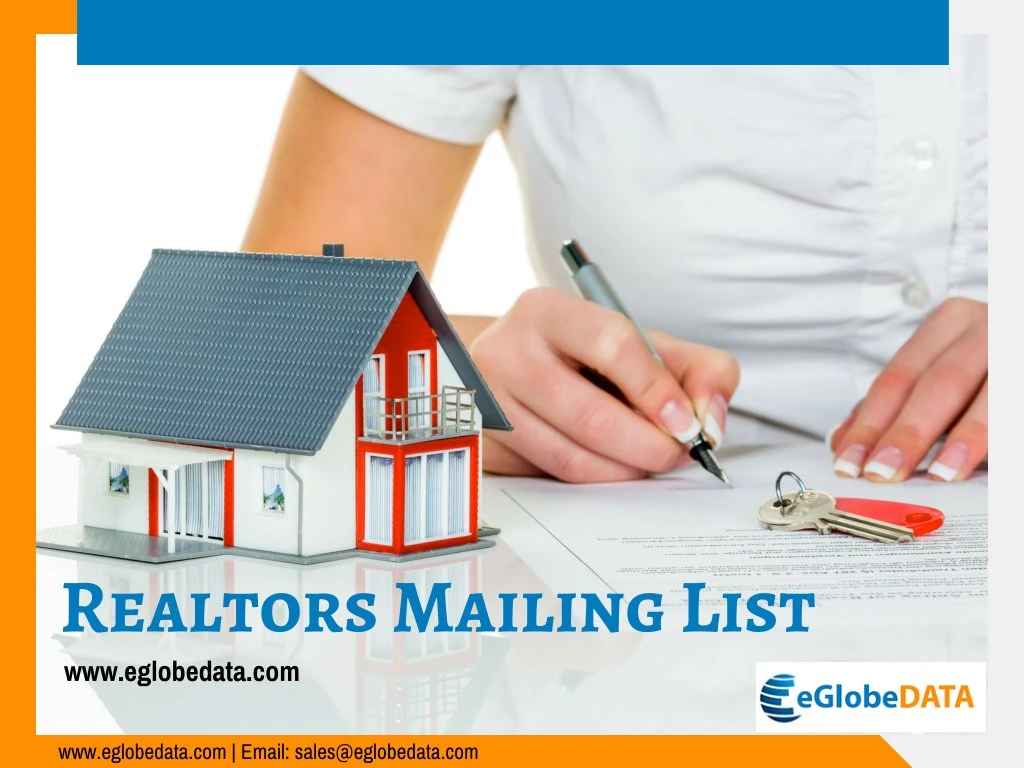 realtors mailing list www eglobedata com