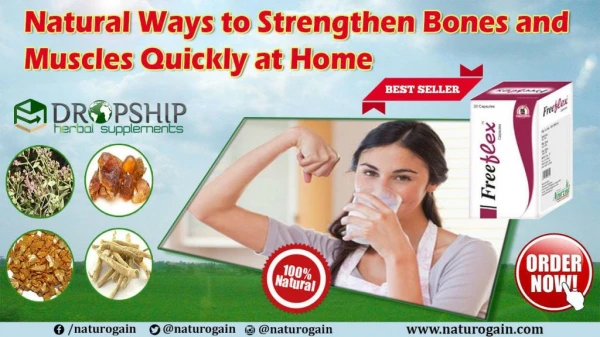 Natural Ways to Strengthen Bones and Muscles Quickly at Home