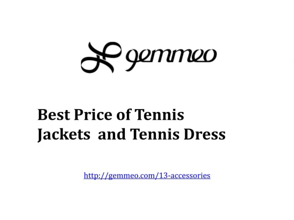 Affordable Price of Tennis Jackets