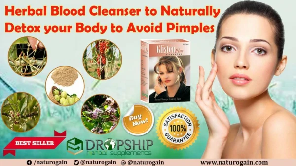 Herbal Blood Cleanser to Naturally Detox your Body to Avoid Pimples