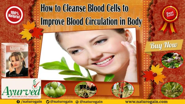 How to Cleanse Blood Cells to Improve Blood Circulation in Body