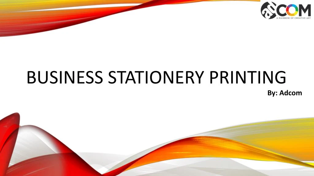 business stationery printing