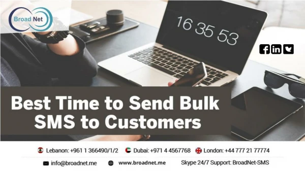 Best Time to Send Bulk SMS to Customers