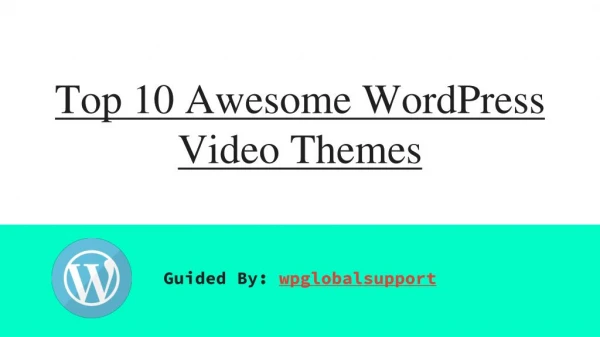 Top 10 Awesome WordPress Video Themes