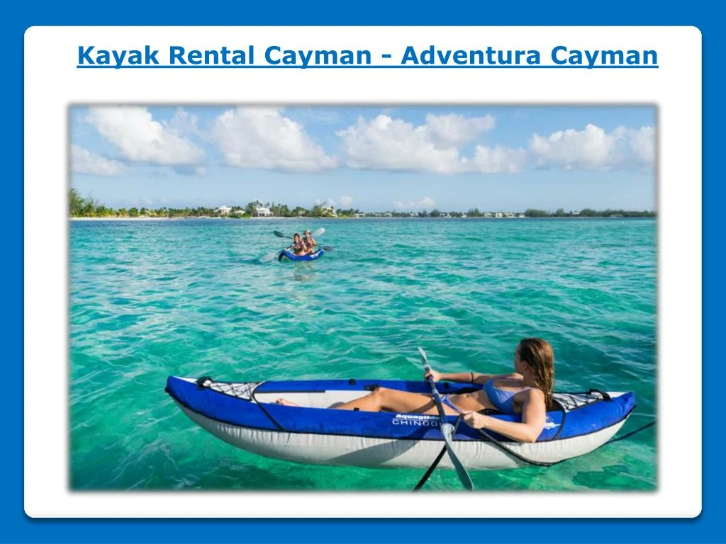 kayak rental cayman adventura cayman