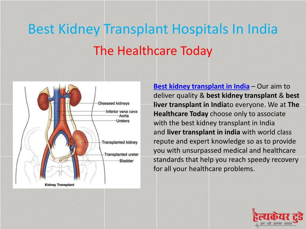 best kidney transplant hospitals in india
