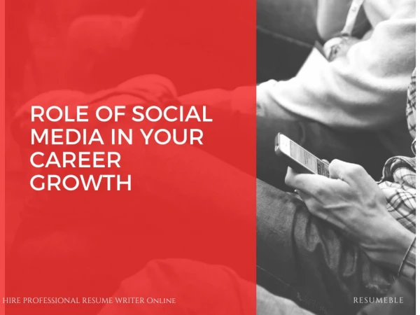 Role of Social Media For Career Growth