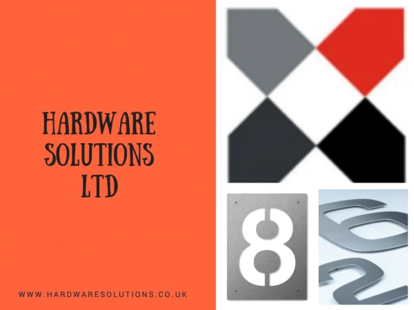 Buy Stylish House Numbers And Letters - Hardware Solutons