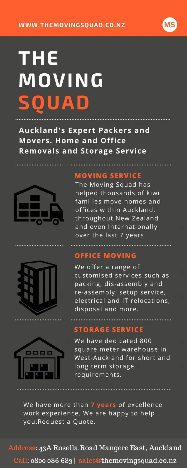 Best Moving Company Auckland | TheMovingSquad