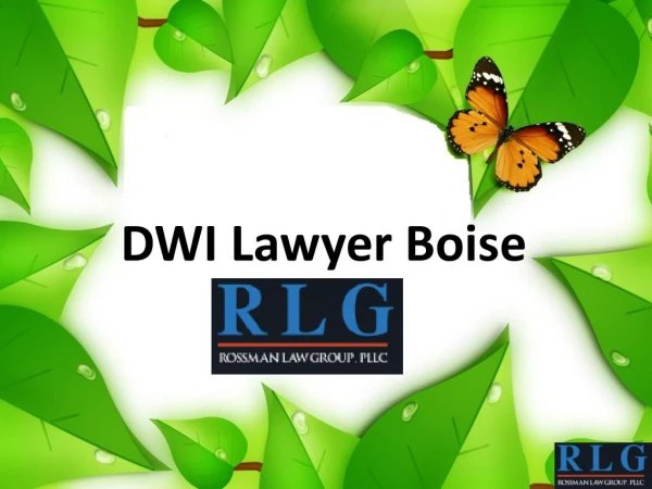DWI Lawyer Boise