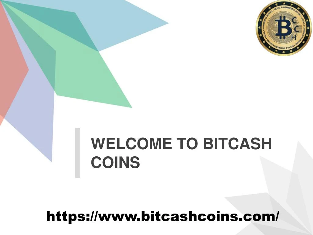 welcome to bitcash coins