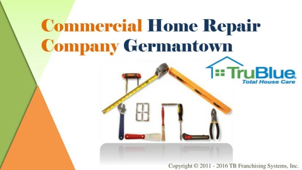 Home Repair Company Tru Blue Germantown
