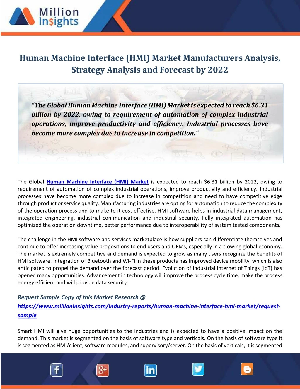 human machine interface hmi market manufacturers