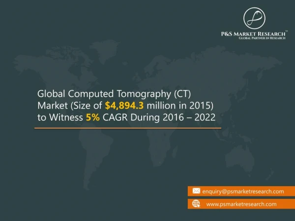 Computed Tomography (CT) Market Identifies the Key Drivers of Growth, Trend and Challenges of the Key Industry Players