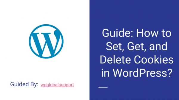 Guide: How to Set, Get, and Delete Cookies in WordPress?