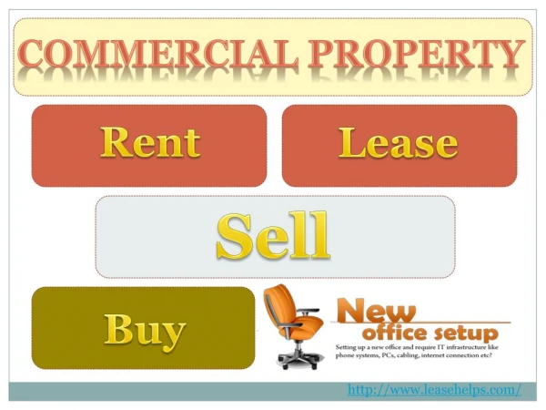Required commercial Office space for lease.