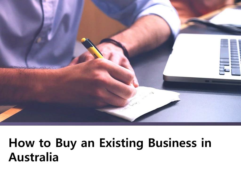 how to buy an existing business in australia