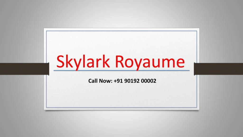 skylark royaume