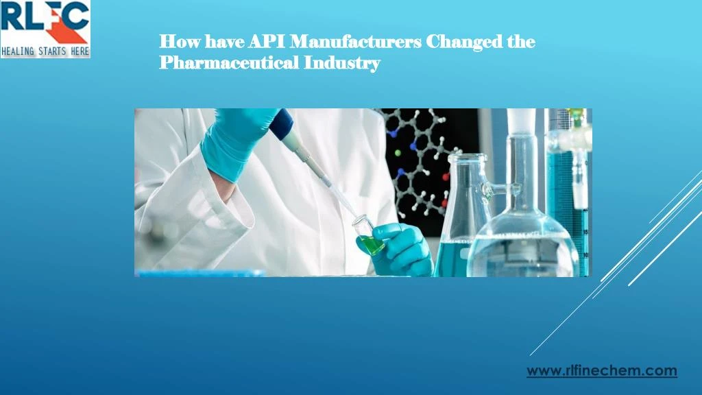how have api manufacturers changed