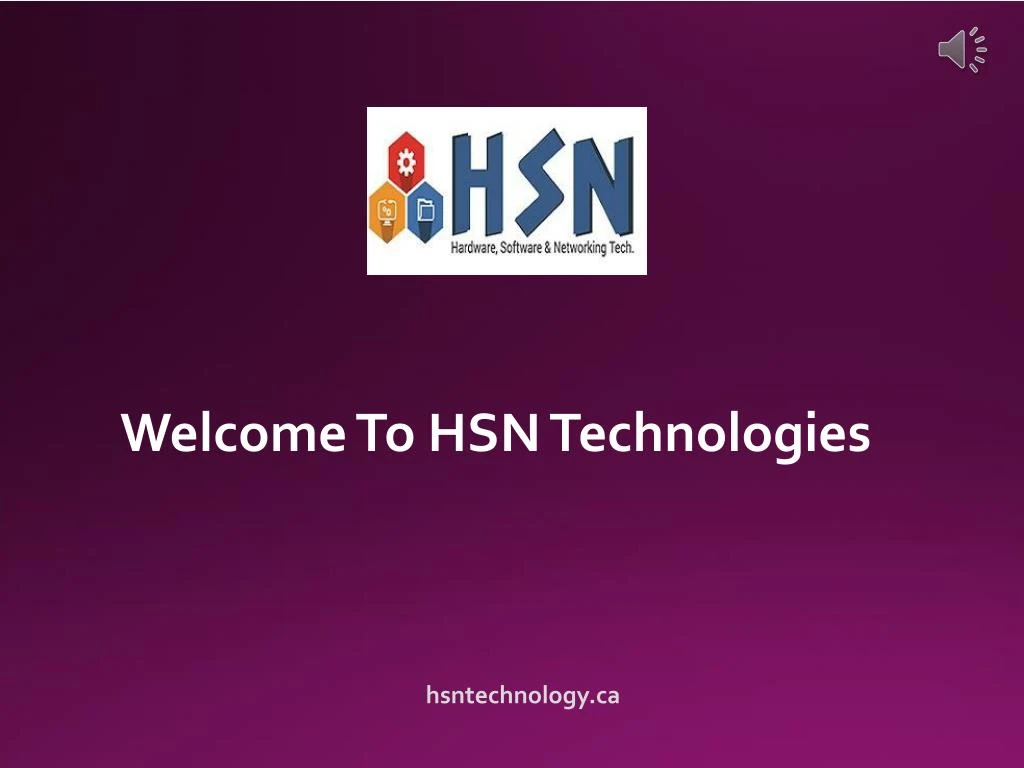 welcome to hsn technologies