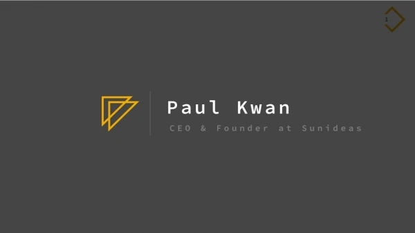 Paul Kwan - Former Regional Chief Information Officer at Maybank Kim Eng