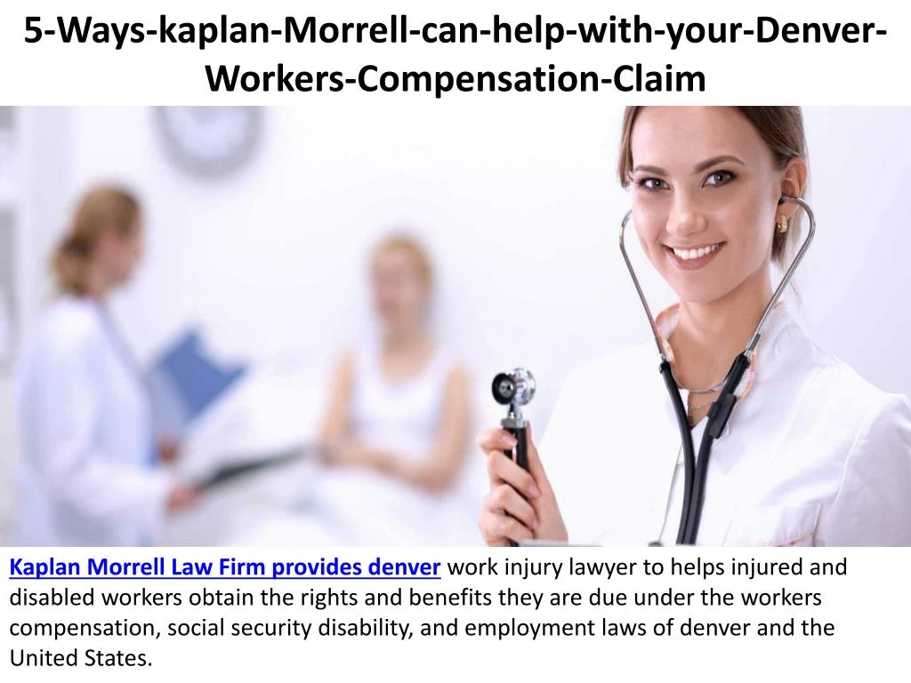 5 ways kaplan morrell can help with your denver