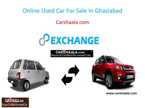 Online Used Car For Sale In Ghaziabad