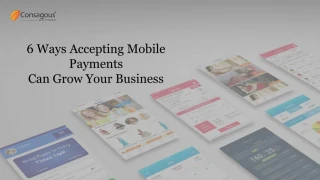 6 Ways Accepting Mobile Payments Can Grow Your Business - slide 1