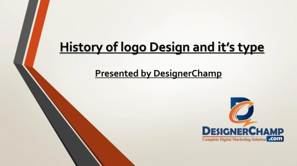 History of logo Design and it’s type