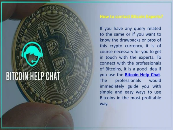 Bitcoin Help Chat