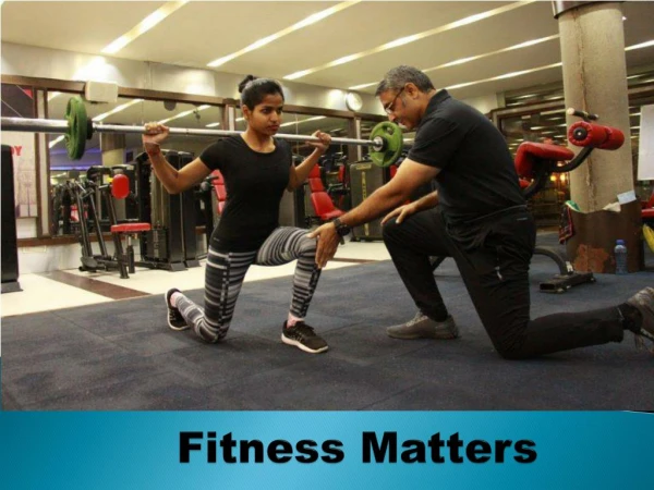 Certificate in Personal Training Course | Fitness Matters