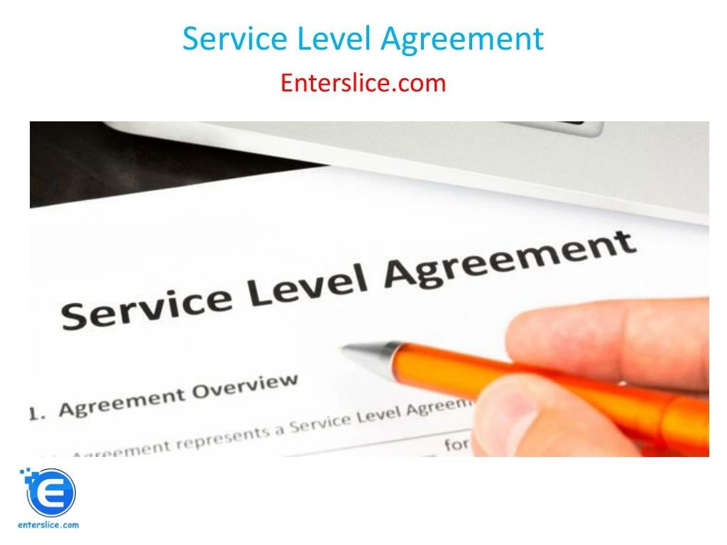 service level agreement enterslice com