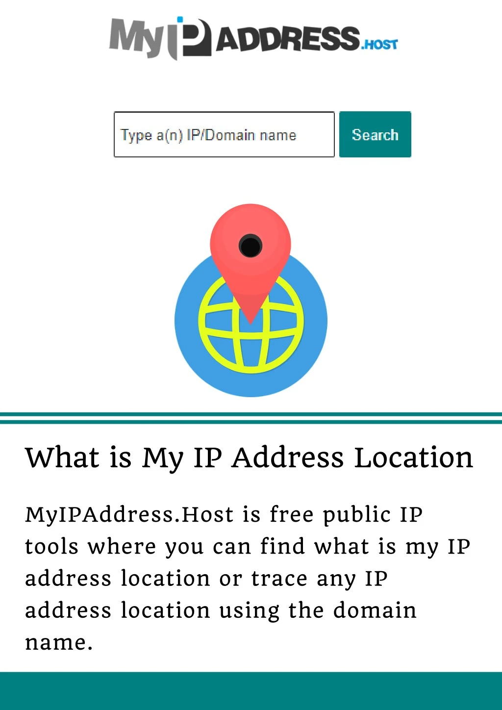 what is my ip address location