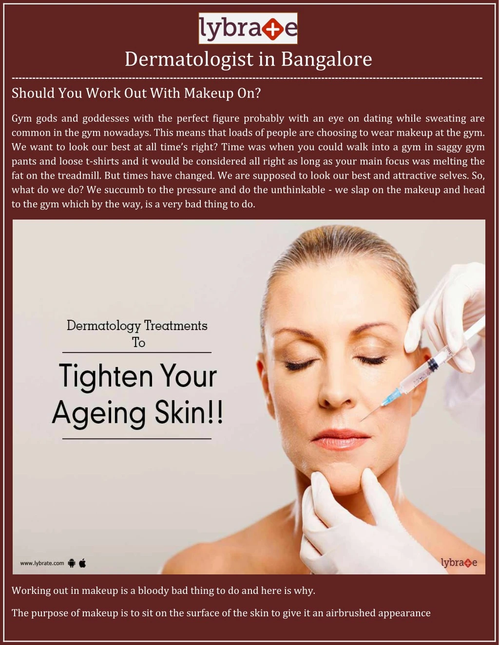dermatologist in bangalore should you work