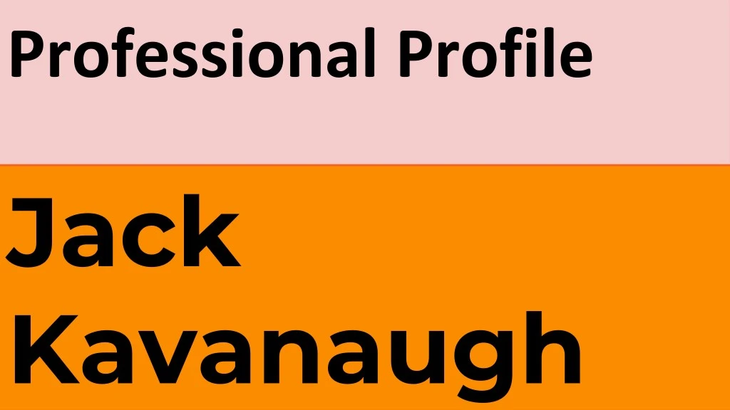 professional profile