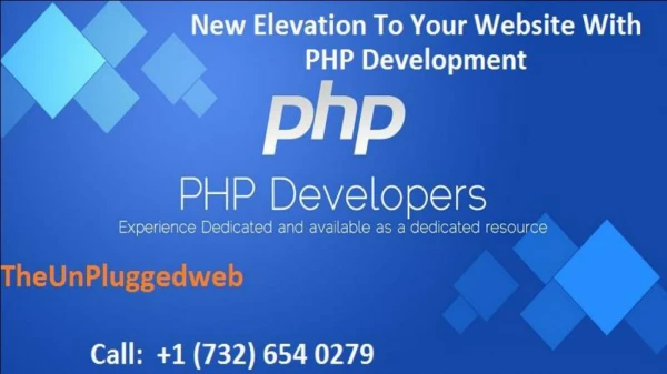New Elevation To Your Website With PHP Development