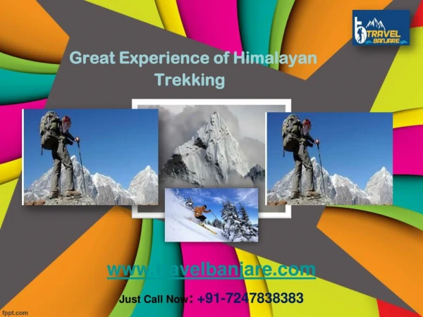 Great Experience of Himalayan Trekking with Travel Banjare