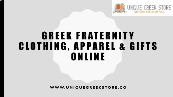 Greek Fraternity Clothing, Apparel & Gifts Online – Unique Greek Store