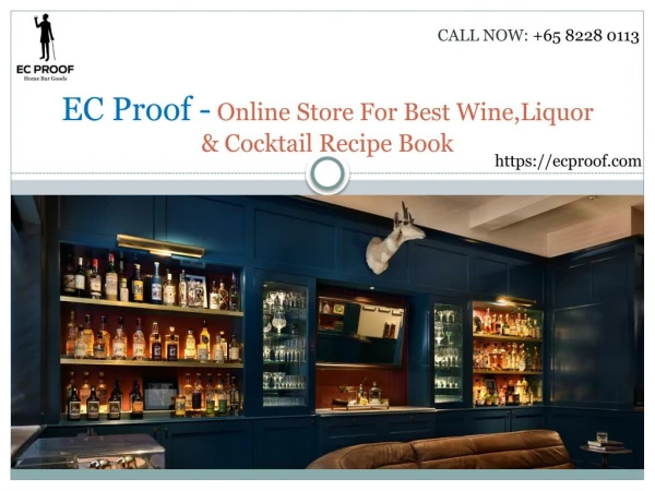 Ec proof -online store for best wine,liquor & cocktail recipe book