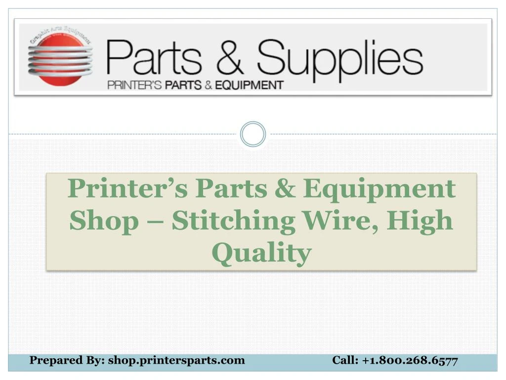 printer s parts equipment shop stitching wire high quality