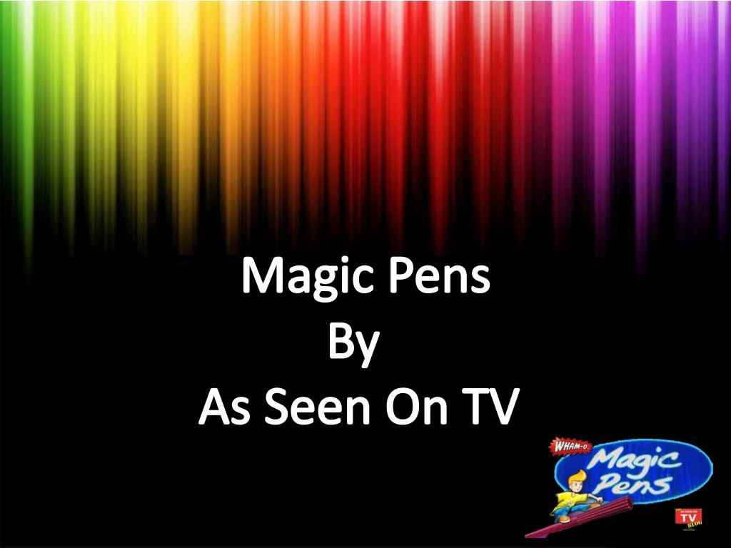 magic pens by as seen on tv