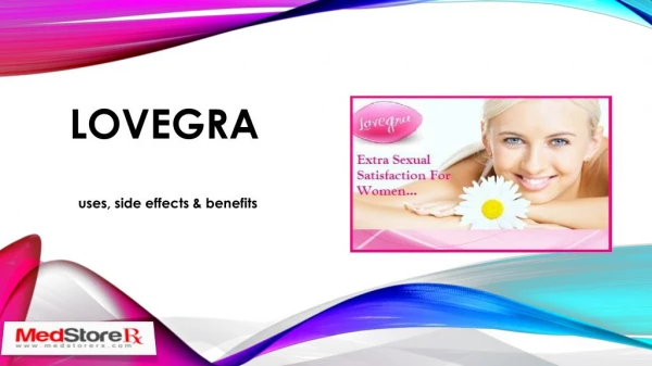 Buy Lovegra Online for Women Sexual Dysfunction