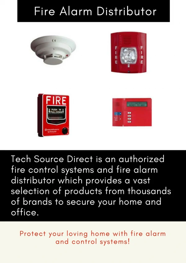 Fire Alarm Distributor