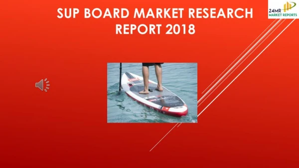 SUP Board Market Research Report 2018