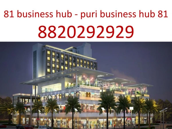 81 business hub - puri business hub 81
