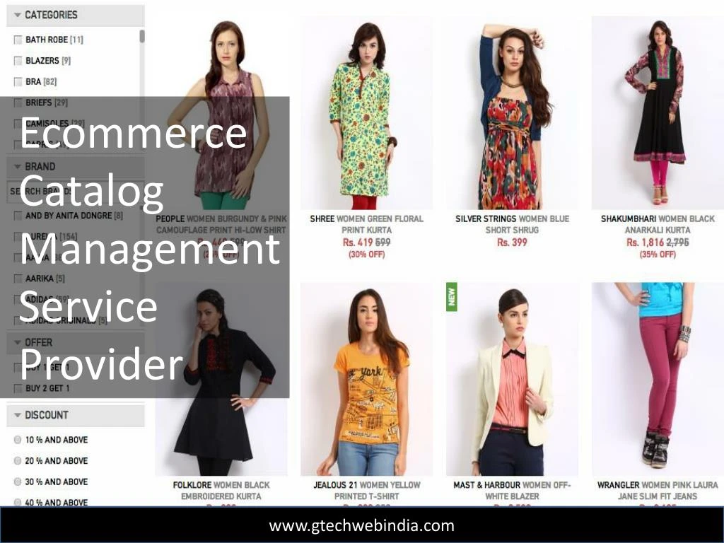 ecommerce catalog management service provider